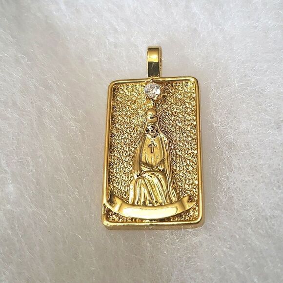 Offered by Sandra Jewelry - *High Priestess, Tarot card pendant
